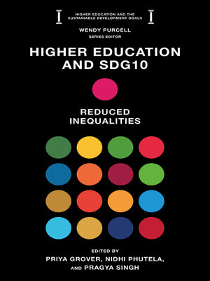 cover image of Higher Education and SDG10
